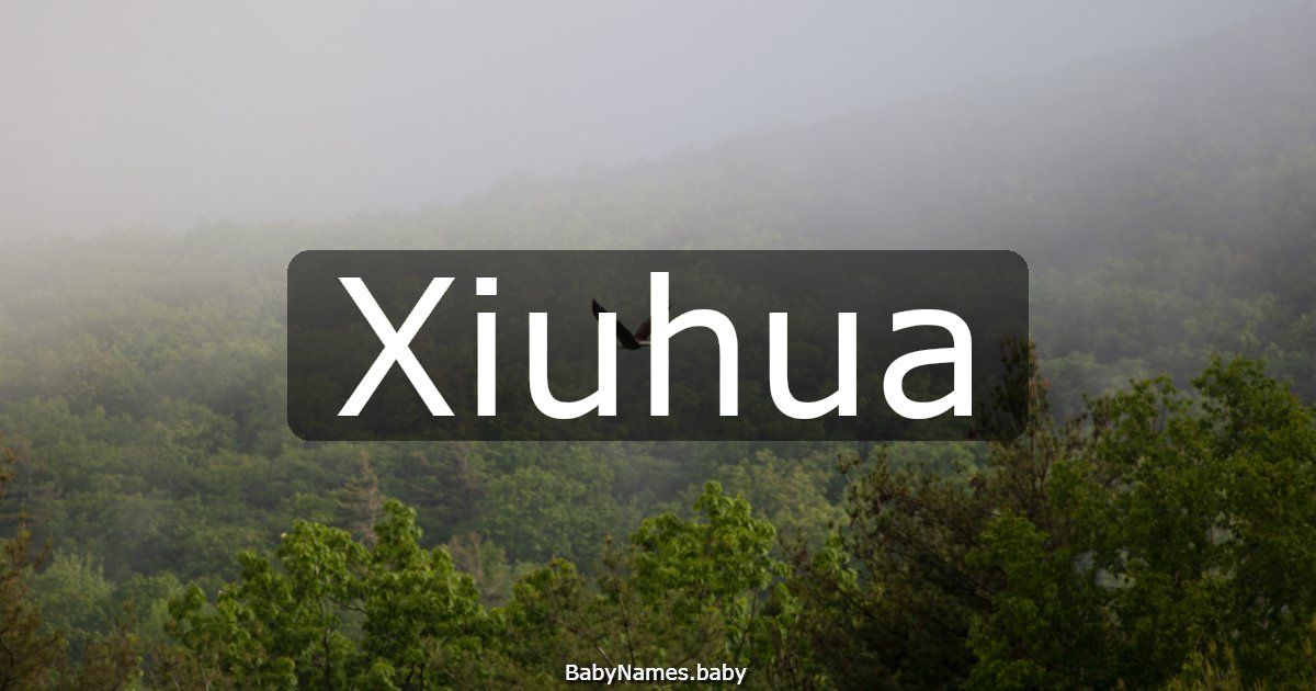 Xiuhua