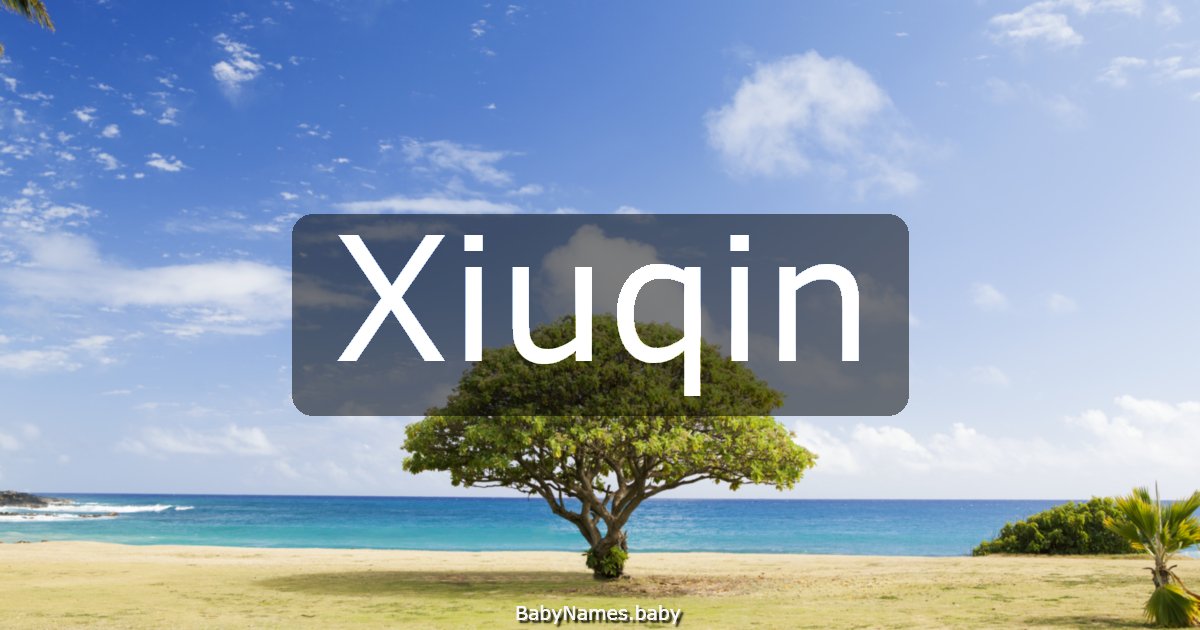 Xiuqin
