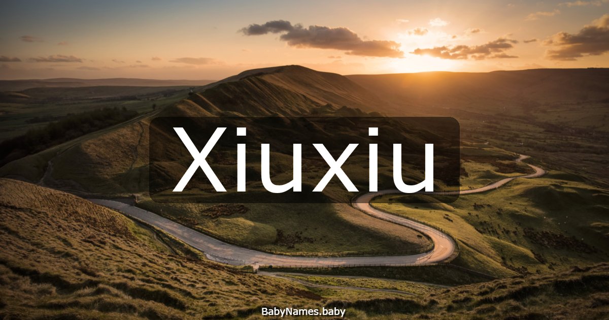 Xiuxiu