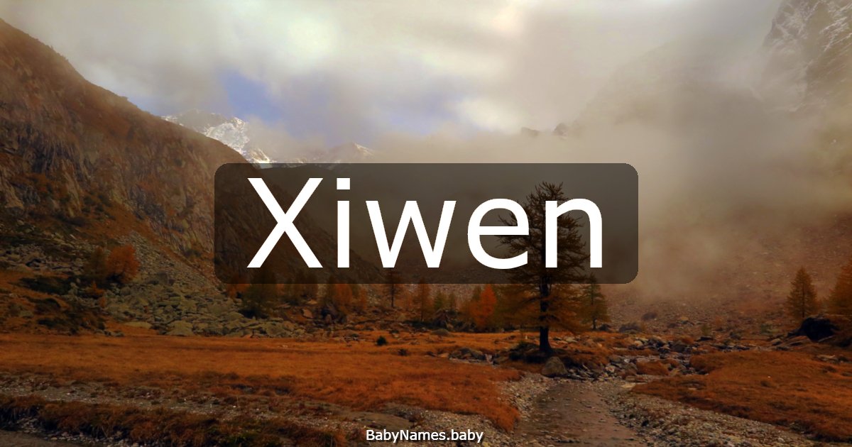 Xiwen