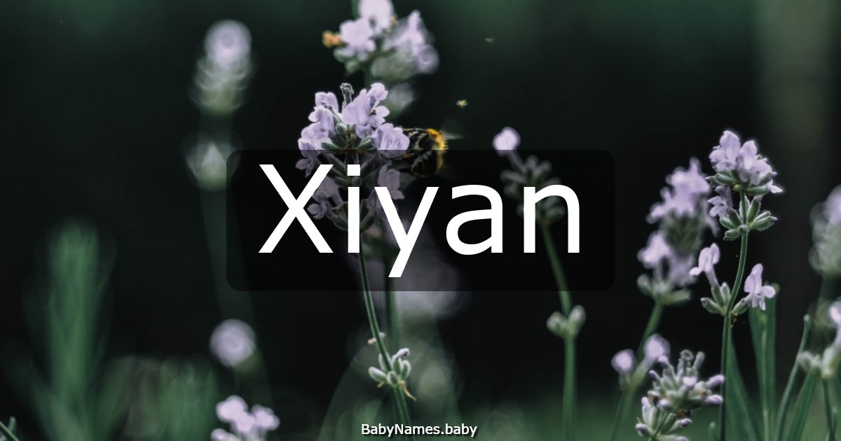 Xiyan