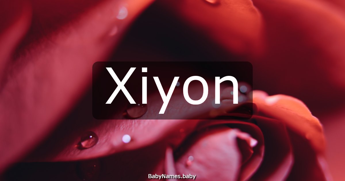 Xiyon