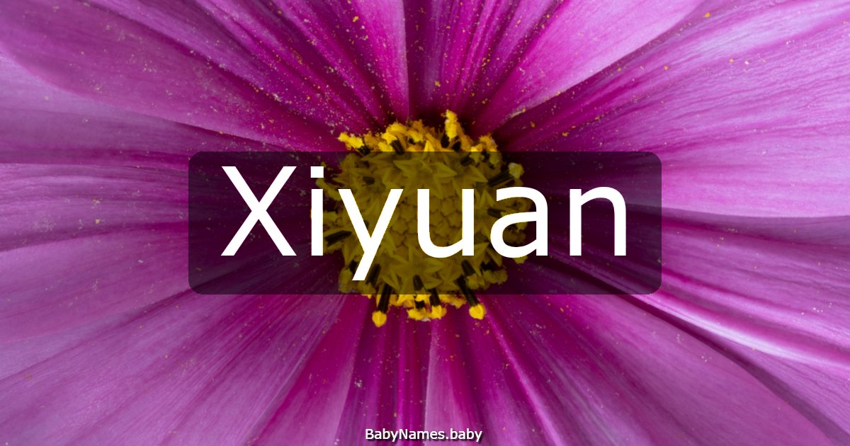 Xiyuan