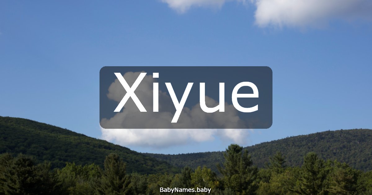 Xiyue