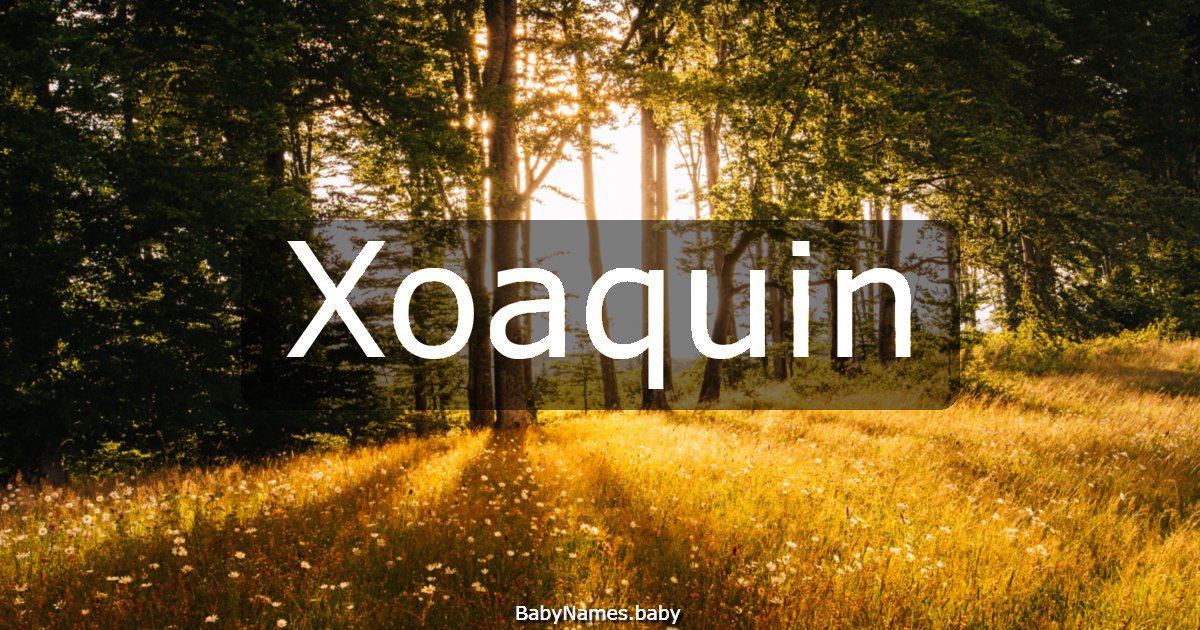 Xoaquin