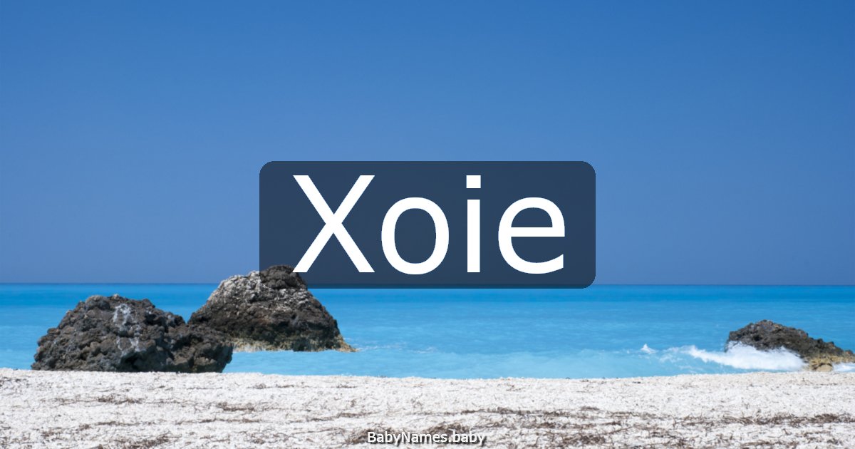 Xoie