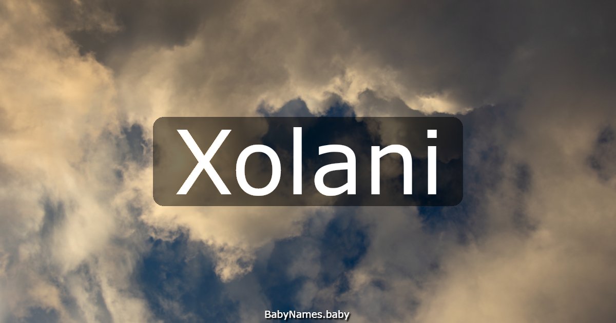 Xolani