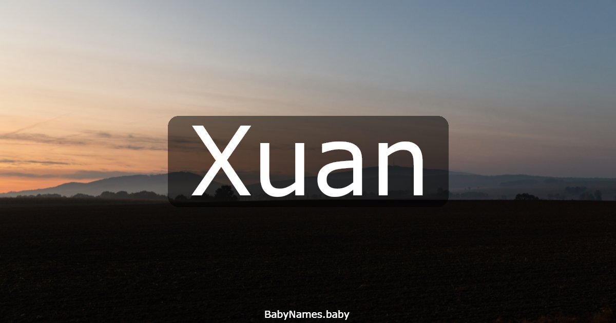 Xuan