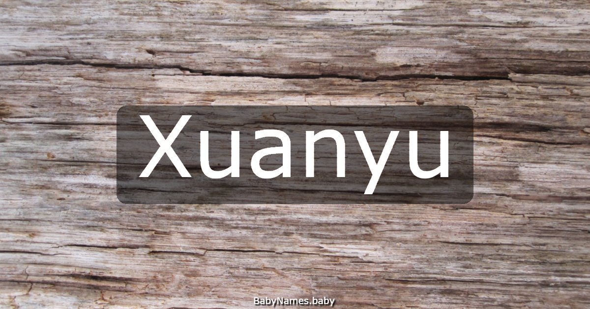 Xuanyu