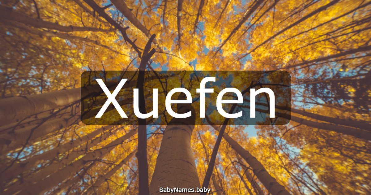 Xuefen