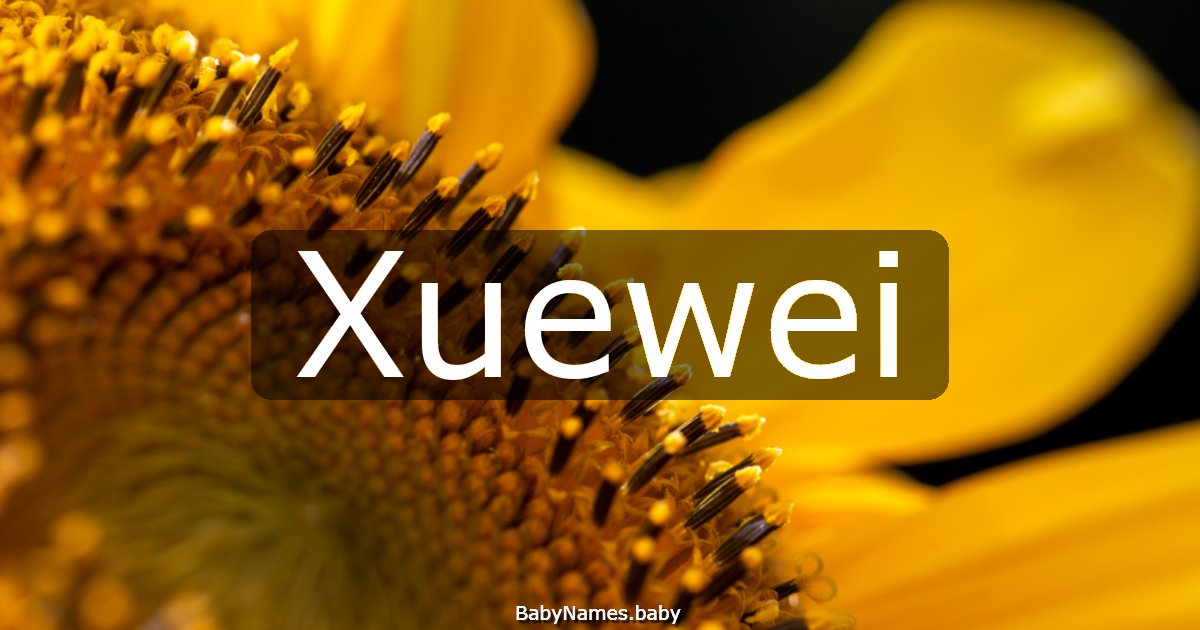 Xuewei
