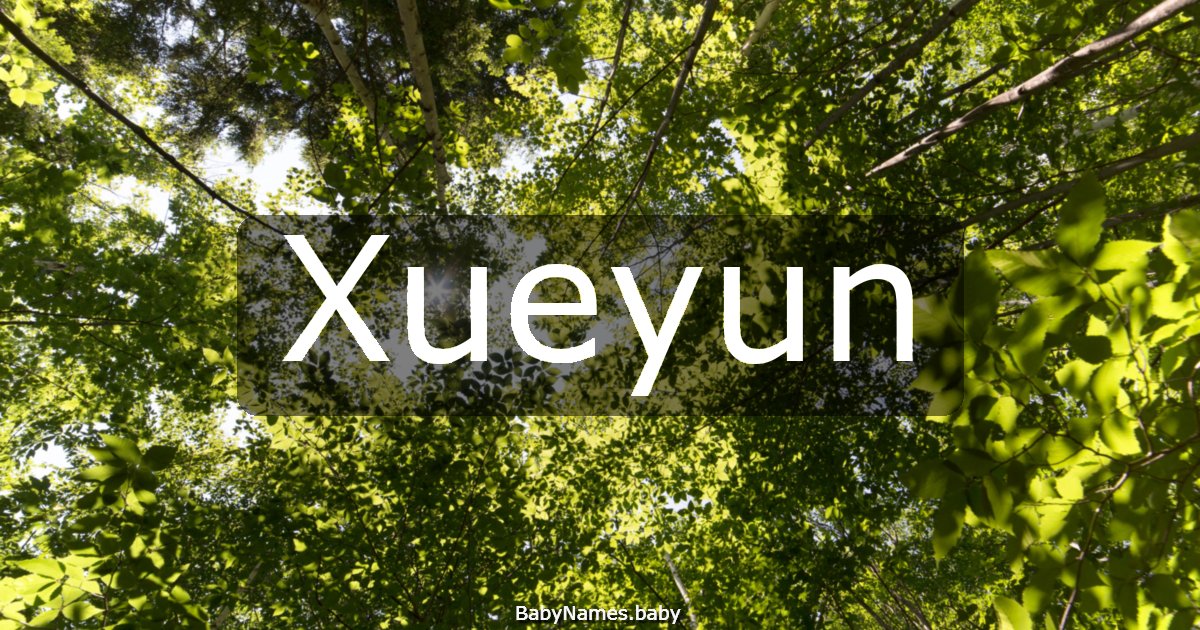 Xueyun