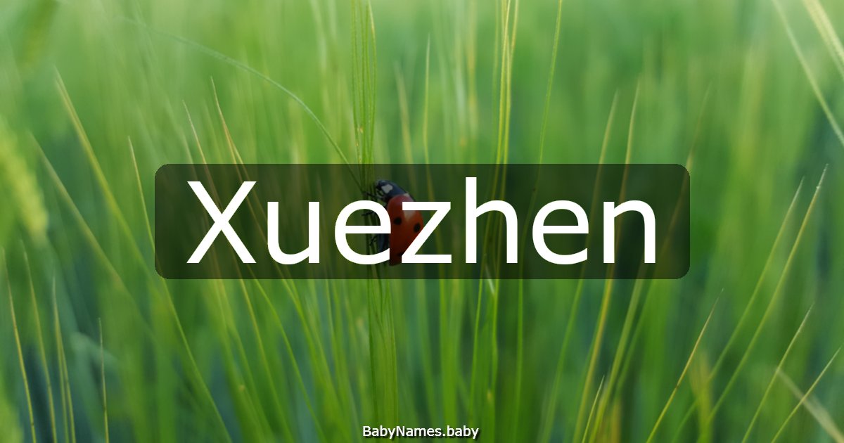 Xuezhen