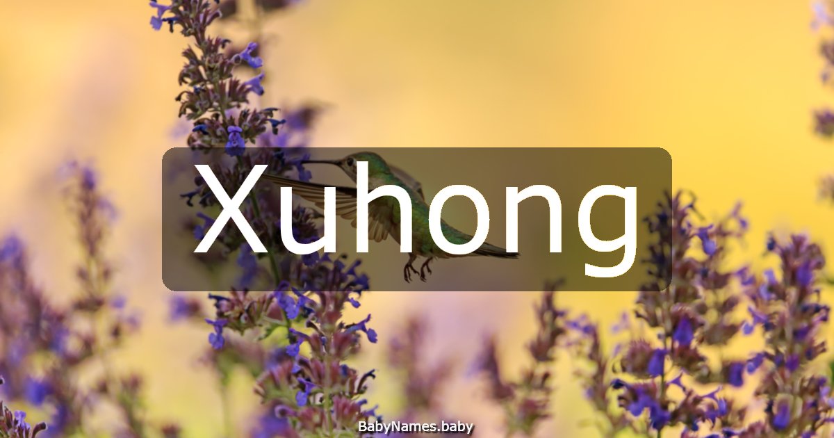 Xuhong