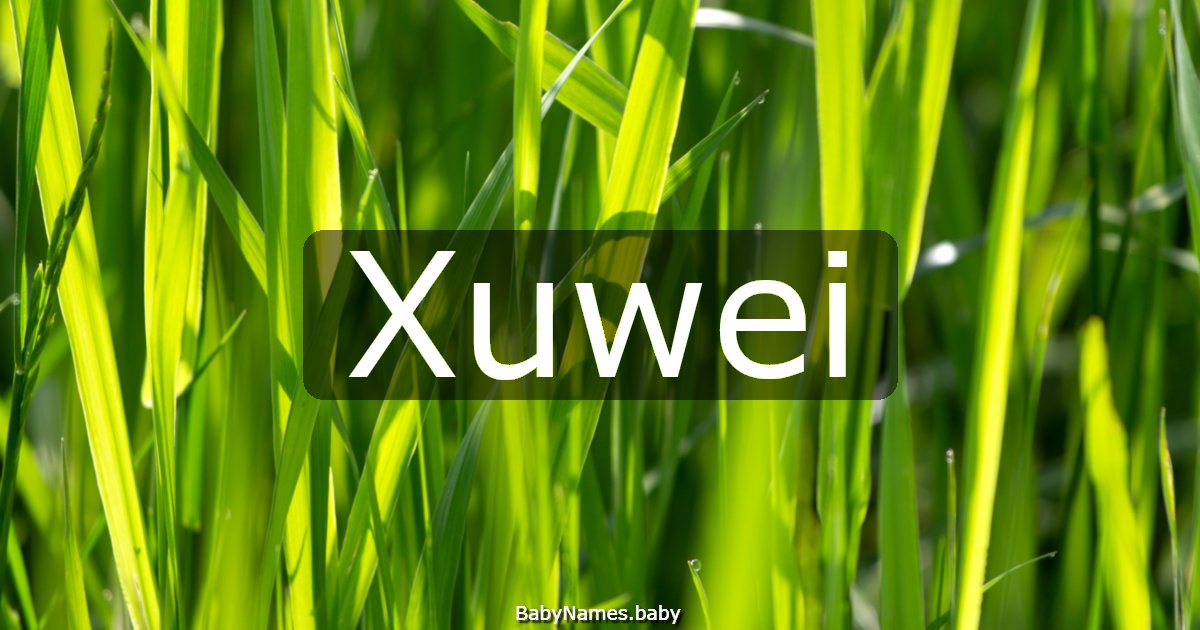 Xuwei