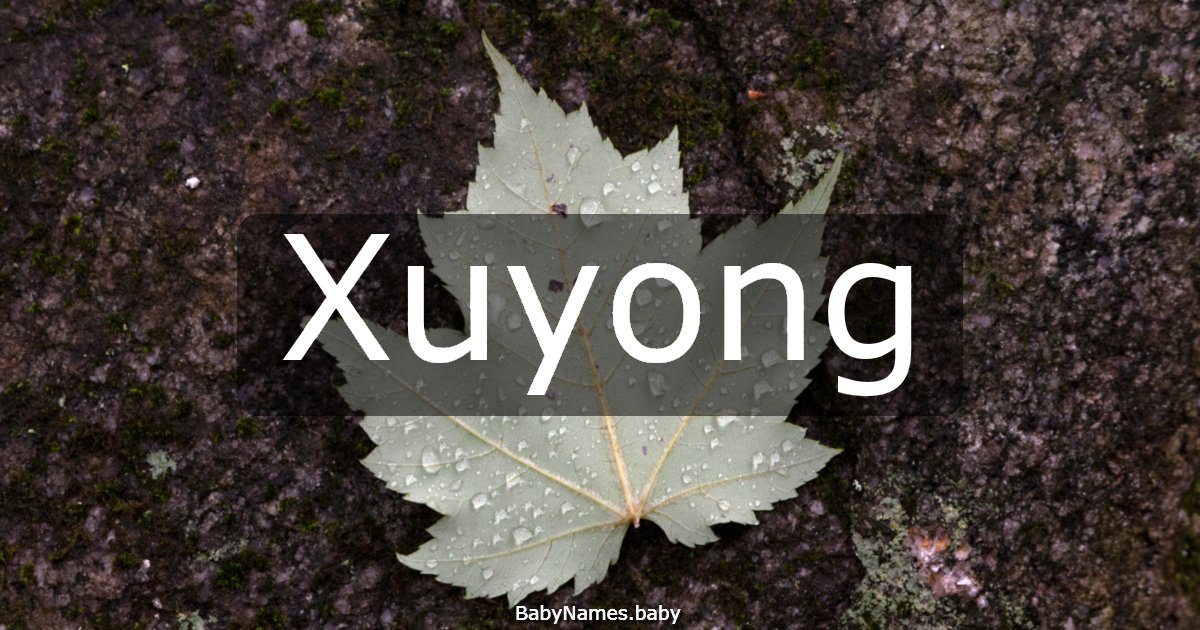 Xuyong