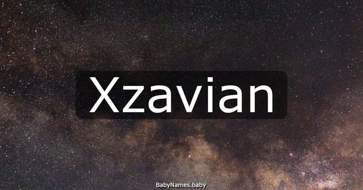 Xzavian