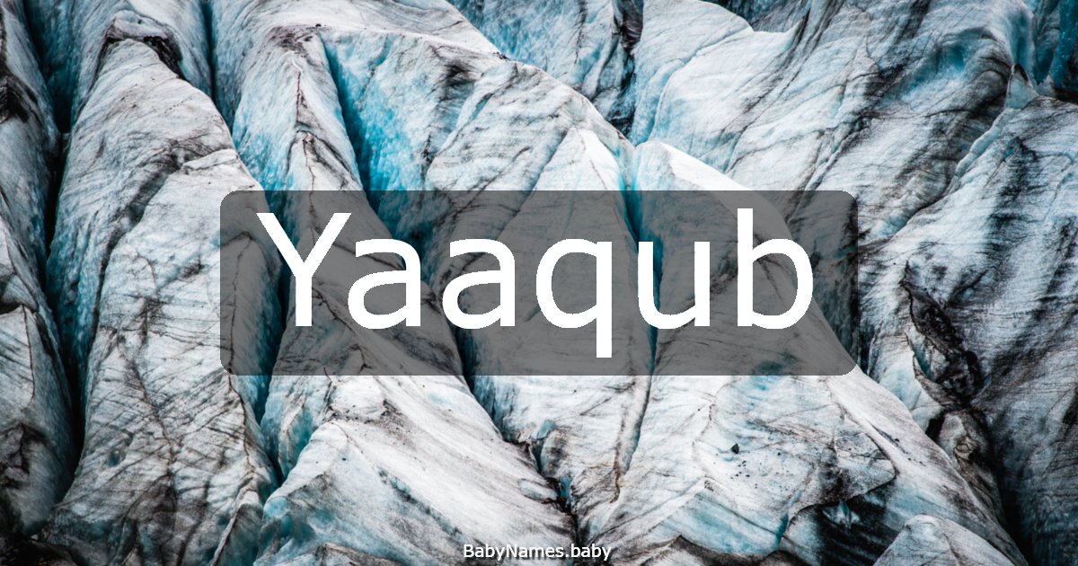 Yaaqub