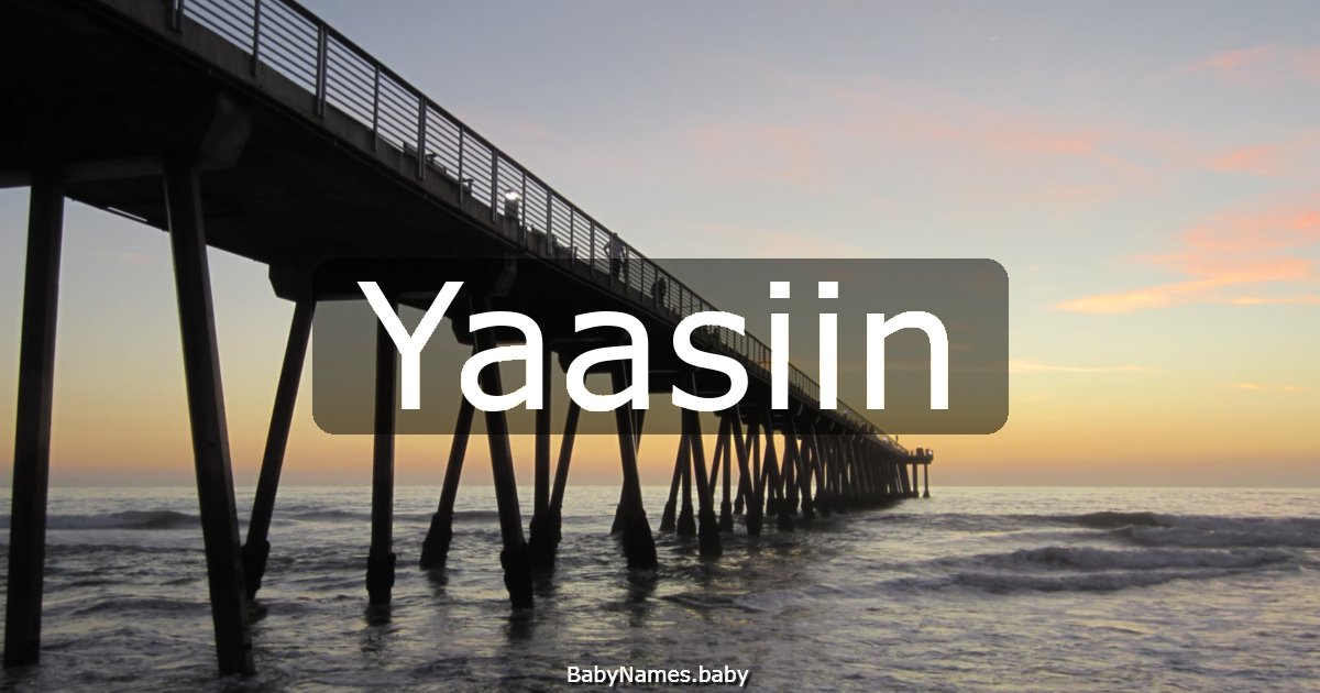 Yaasiin