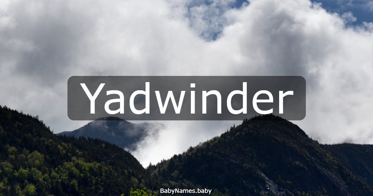 Yadwinder