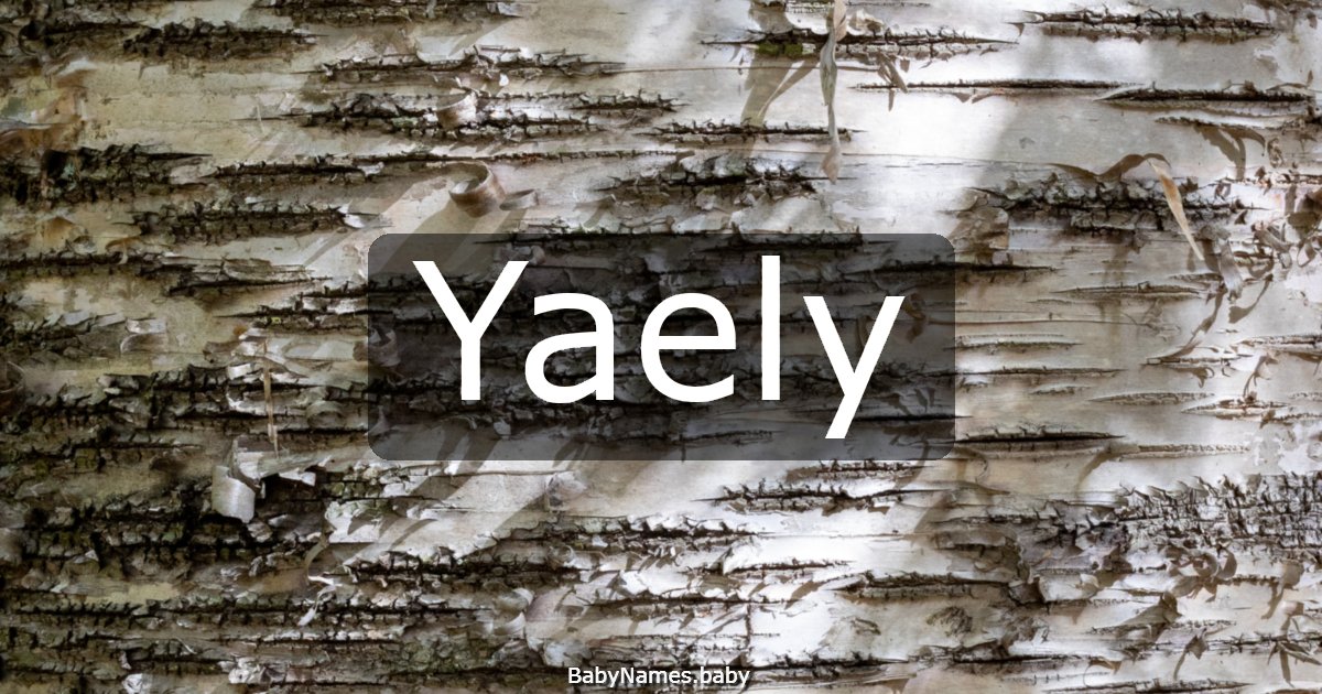 Yaely