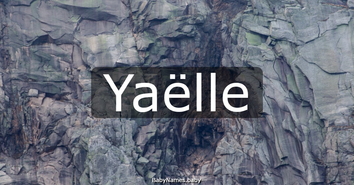 Yaëlle