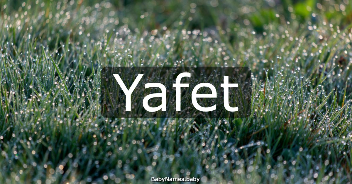 Yafet
