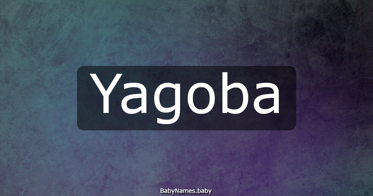 Yagoba