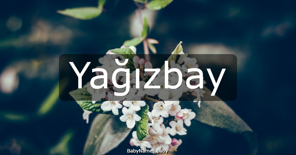 Yağızbay