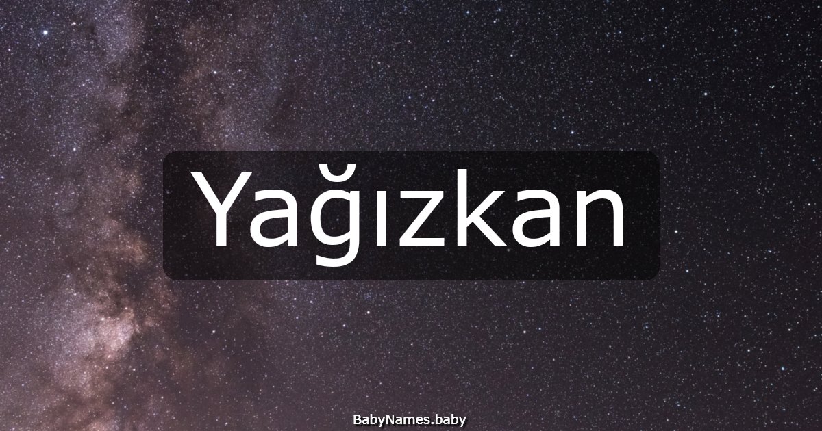 Yağızkan