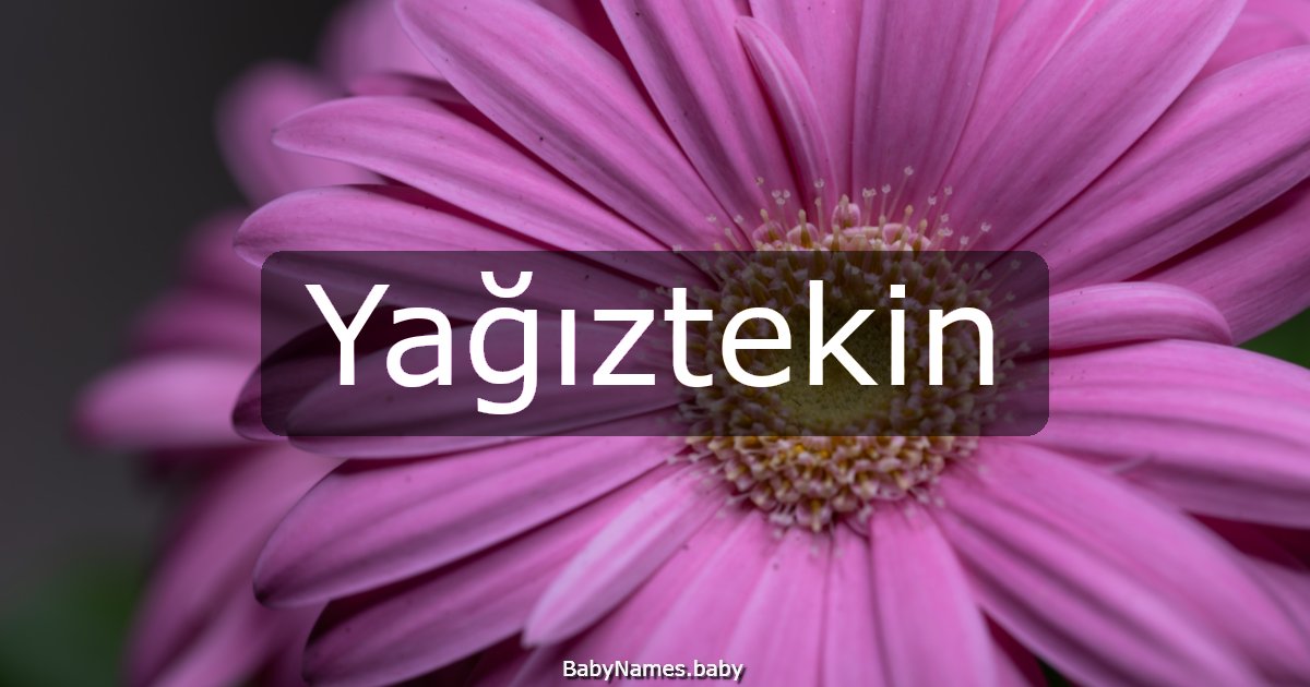 Yağıztekin