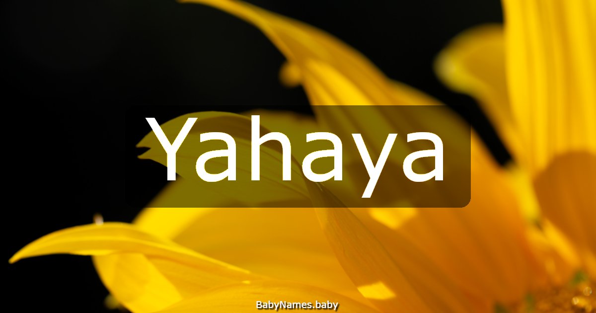 Yahaya
