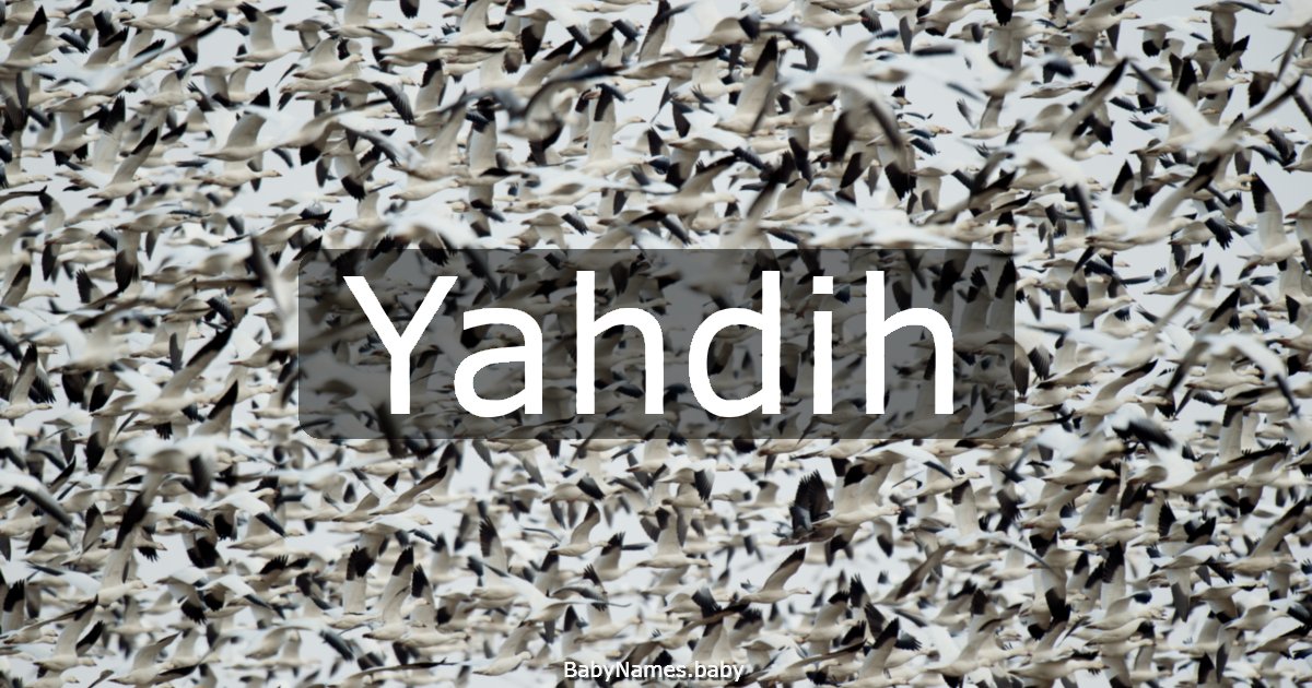Yahdih