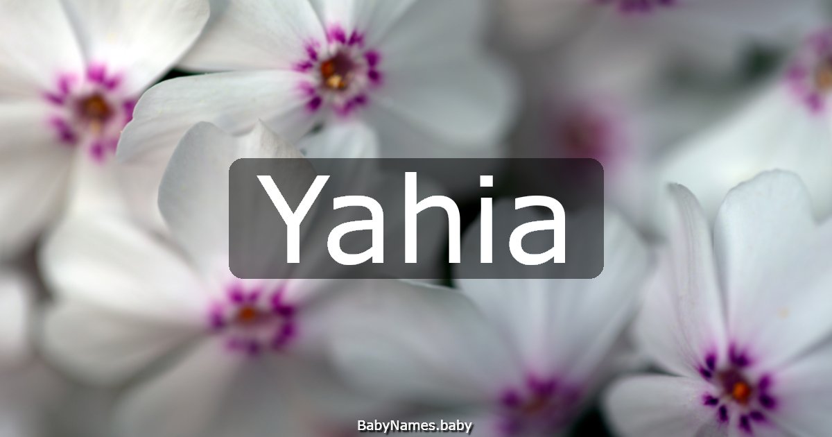 Yahia