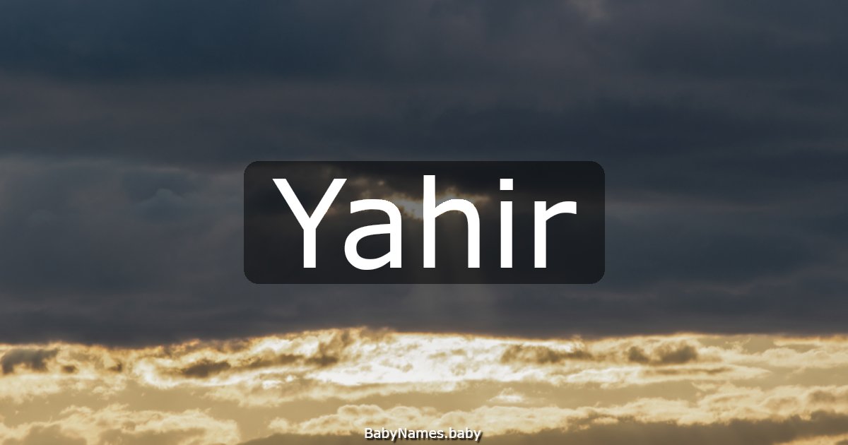 Yahir