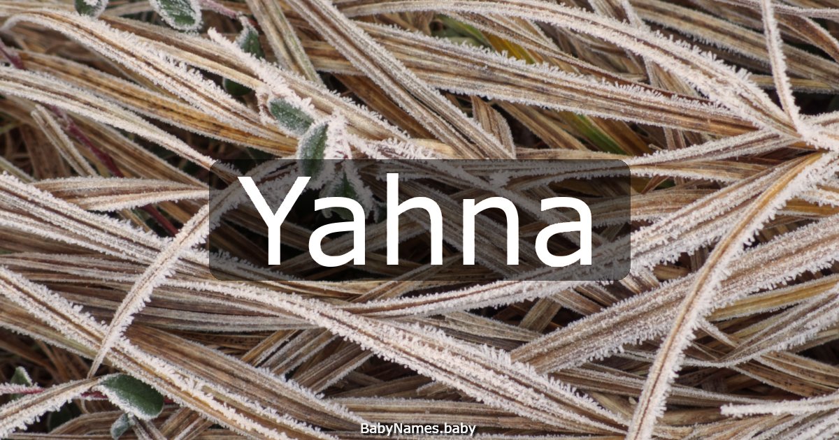 Yahna