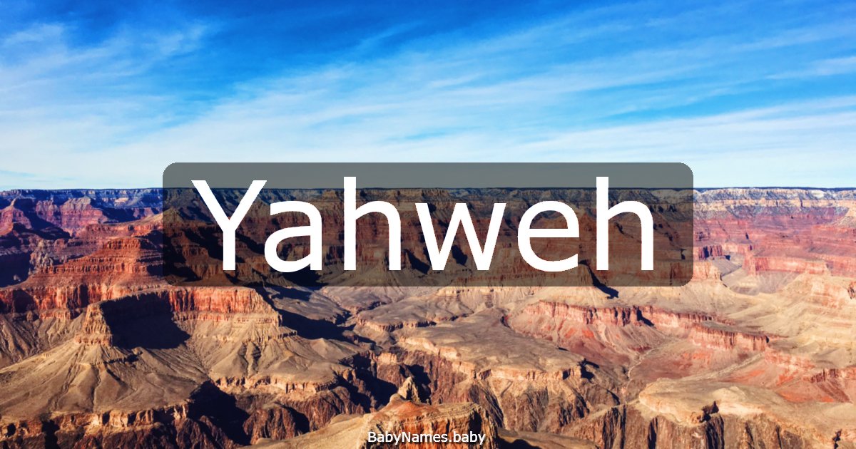Yahweh