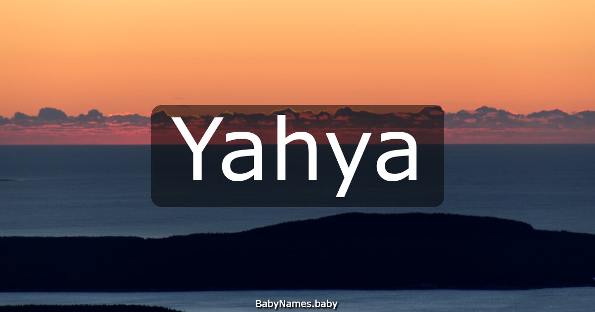 Yahya
