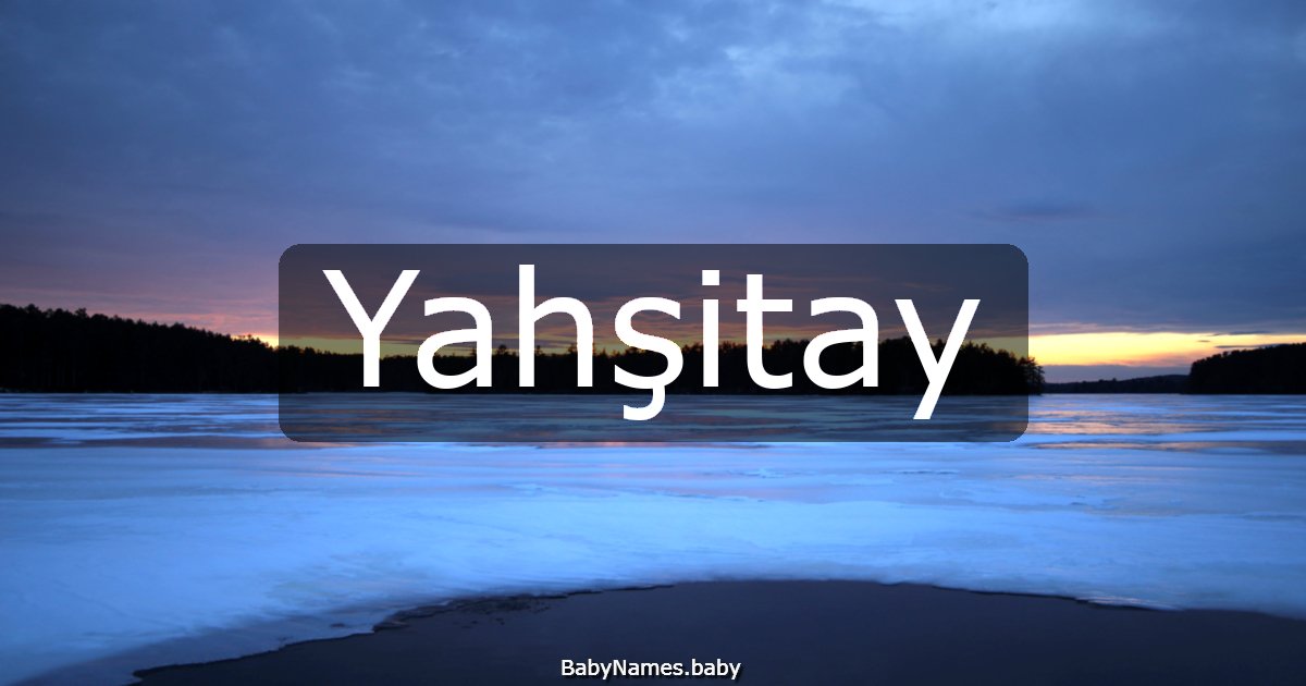 Yahşitay