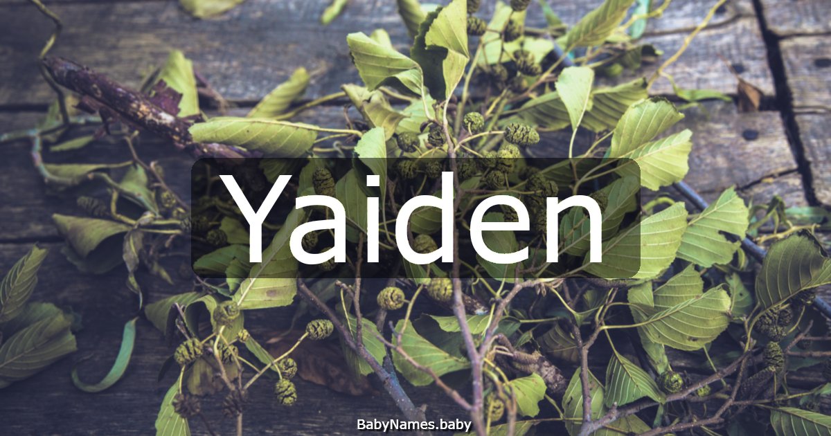 Yaiden