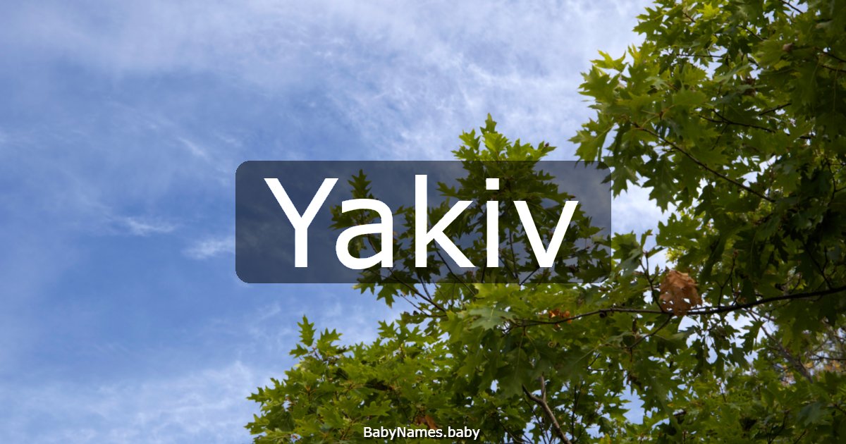 Yakiv