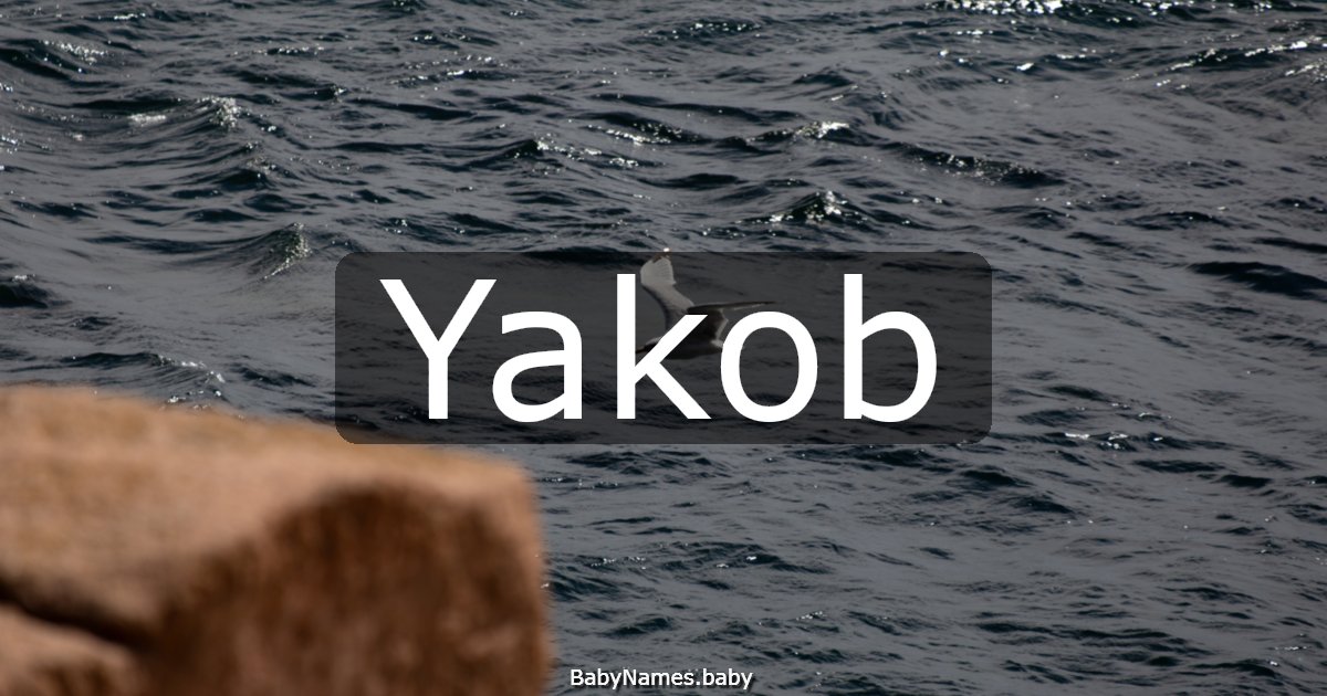 Yakob