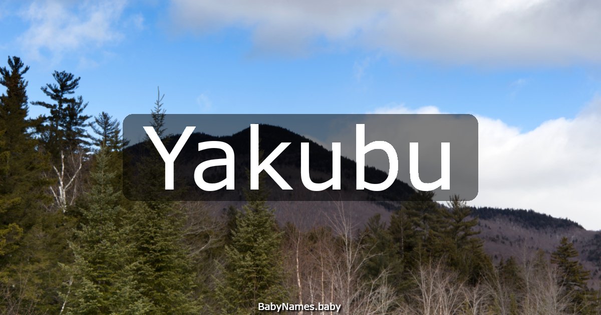 Yakubu