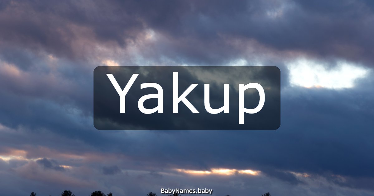 Yakup