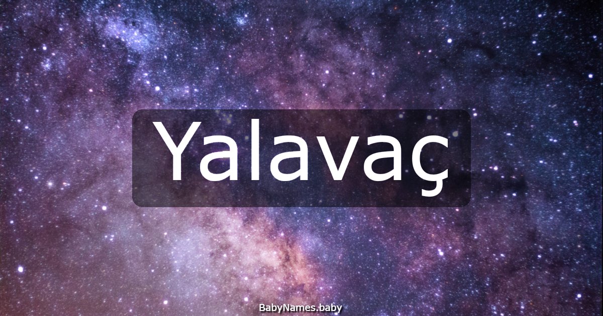 Yalavaç