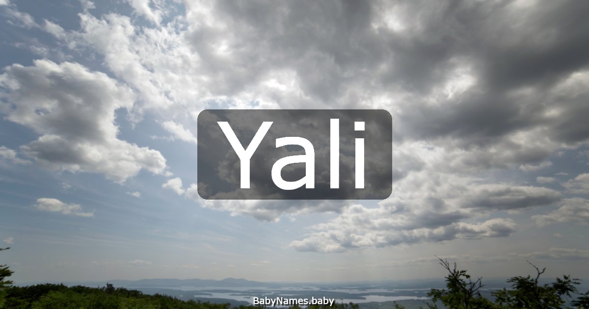 Yali