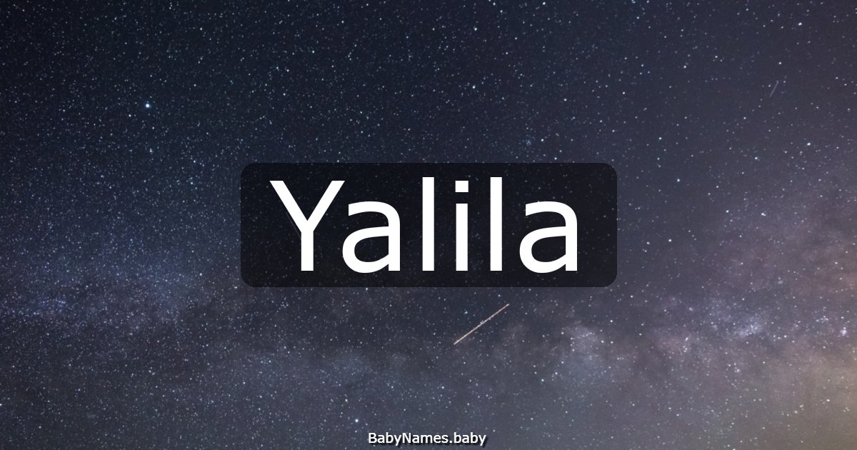 Yalila