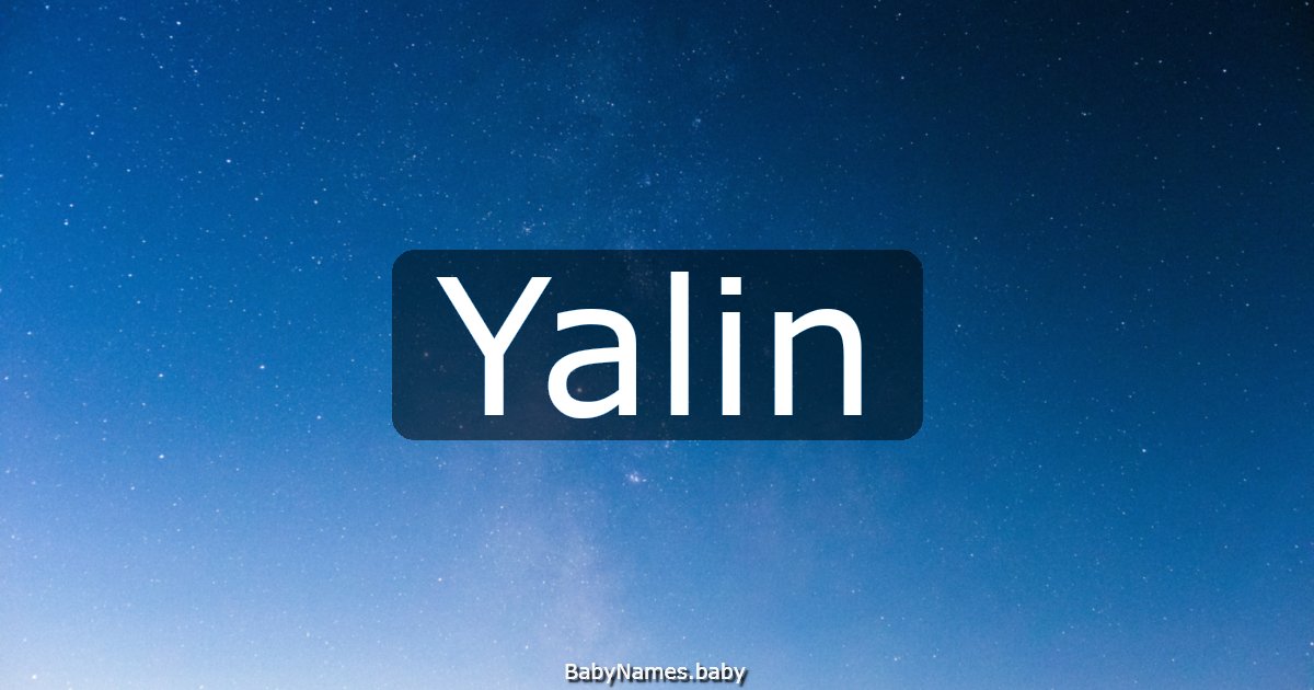 Yalin