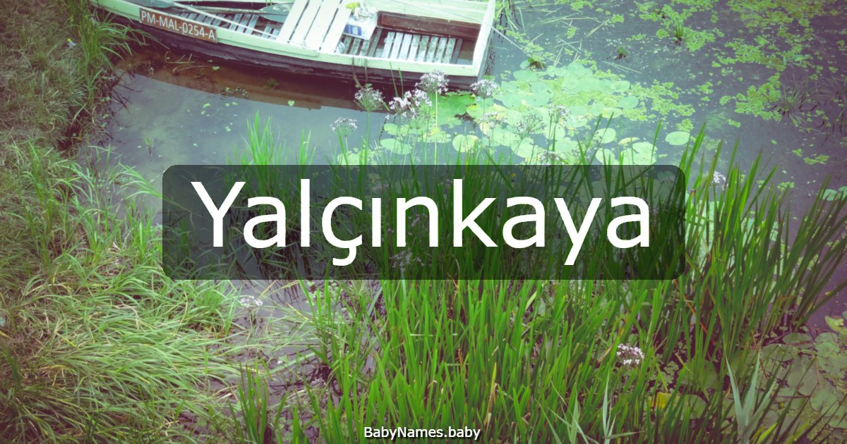 Yalçınkaya