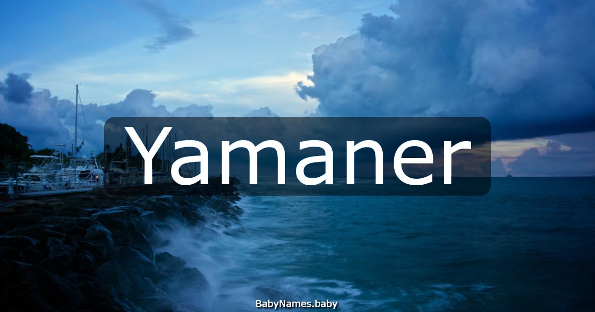 Yamaner